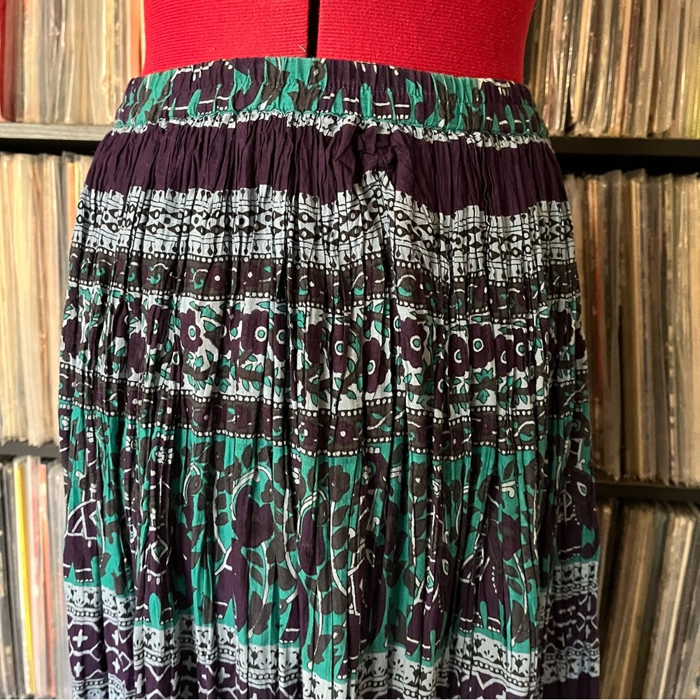 Elephant India broomstick hippie skirt twirl spinner deadhead phish tour π πππ - Picture 4 of 6
